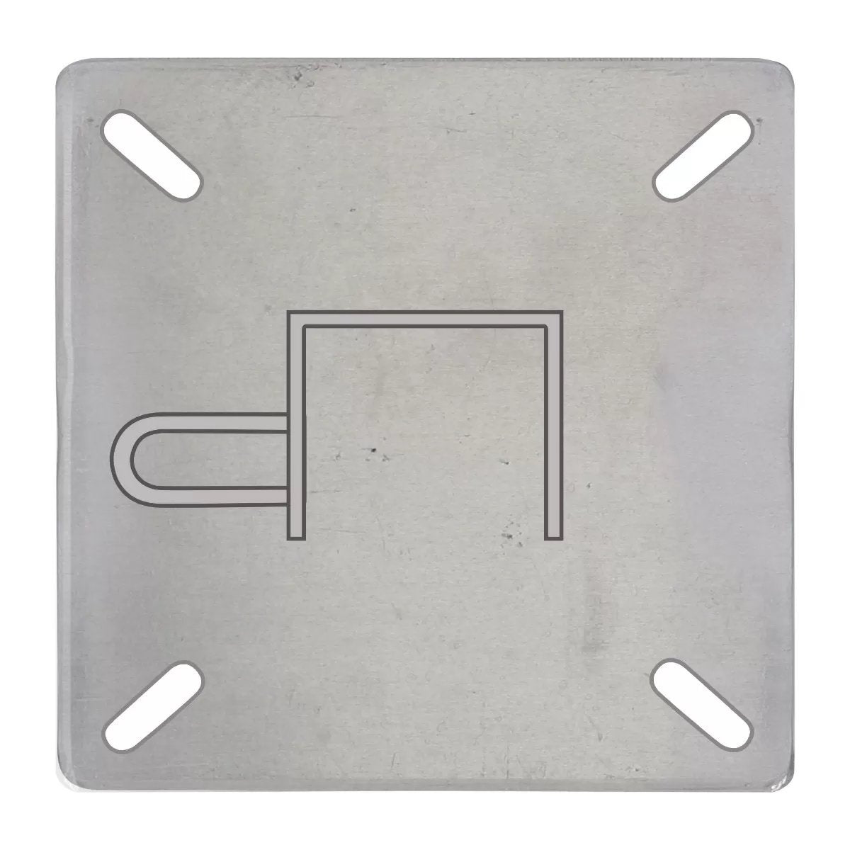 2" x 38" Stainless Steel Post - QC Supply -