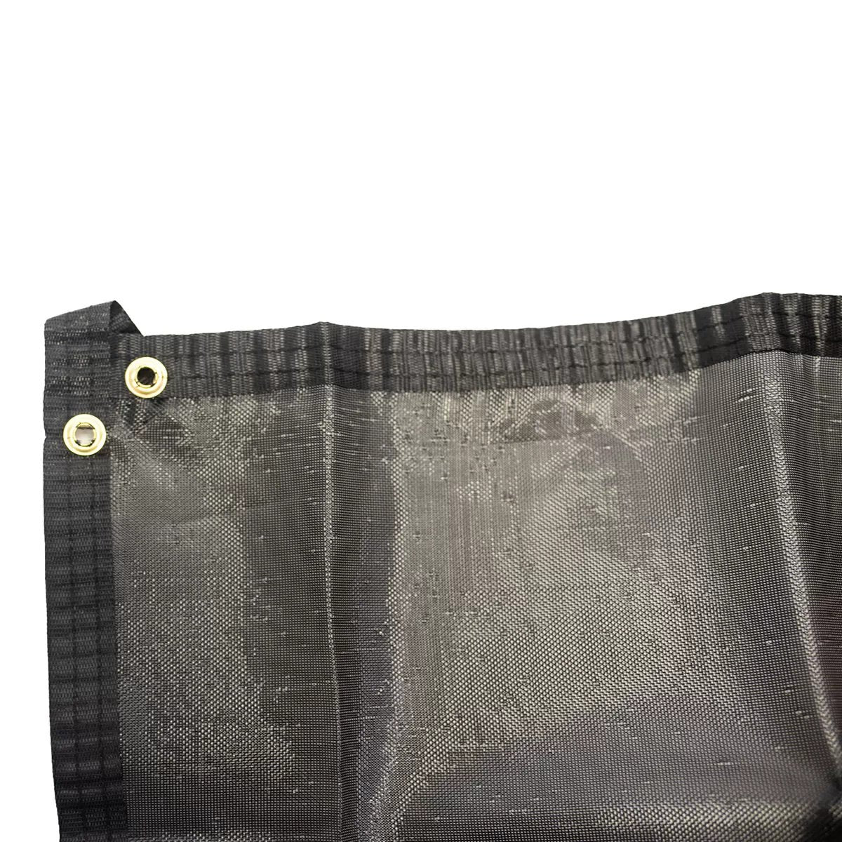 80% Black Woven Shade Material - QC Supply -