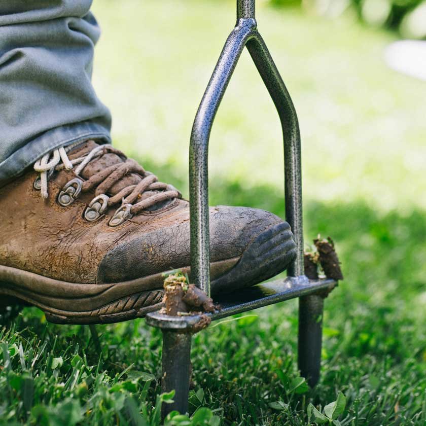 Yard Butler Manual Lawn Coring Aerator