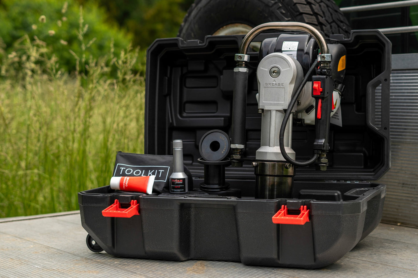 Titan Gas Powered Post Driver