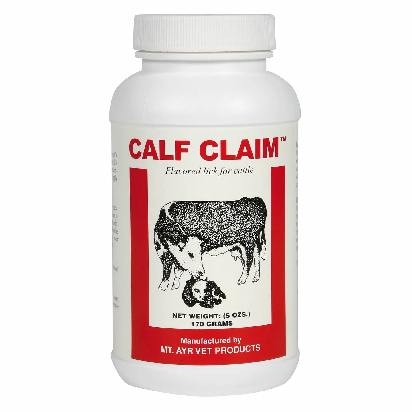 Calf Claim™ (Mt Ayr Vet Products) - QC Supply -