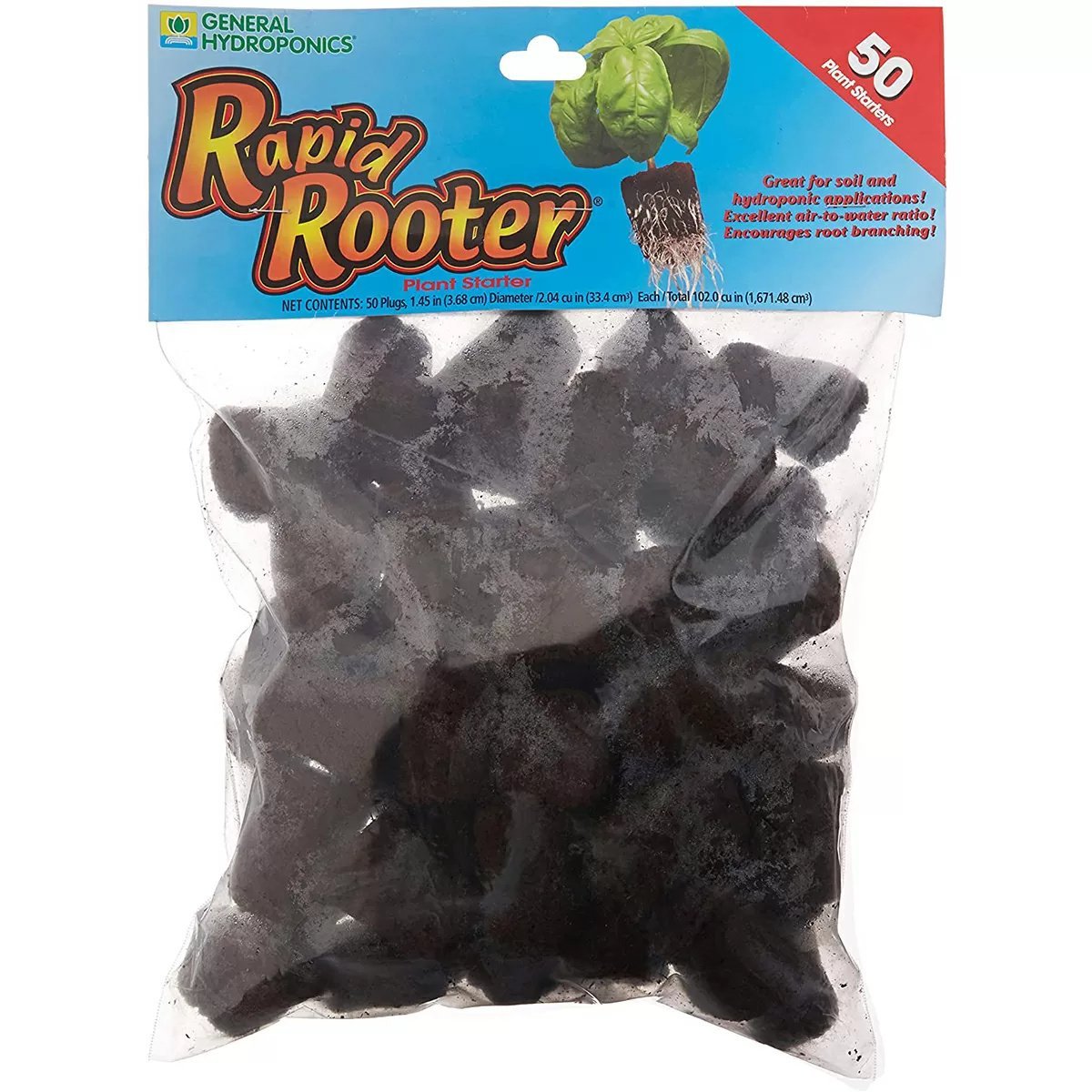 General Hydroponics® Rapid Rooter® Plugs - 50 Pack - QC Supply -