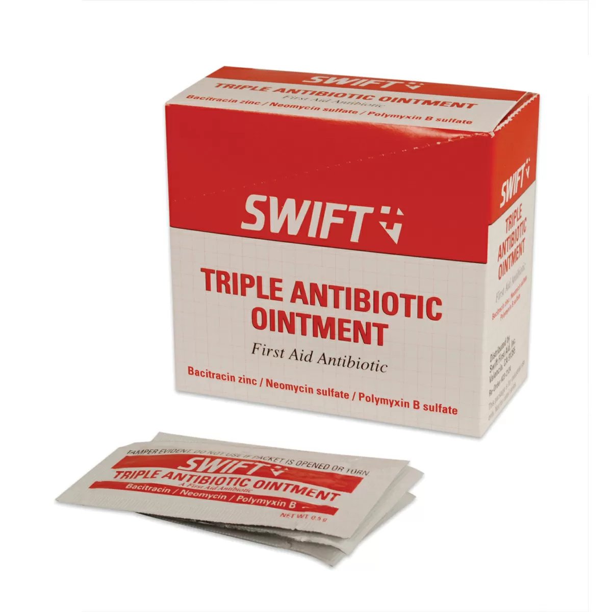 Honeywell North® .5g Foil Pack Triple Antibiotic Ointment - 20/Box - QC Supply -