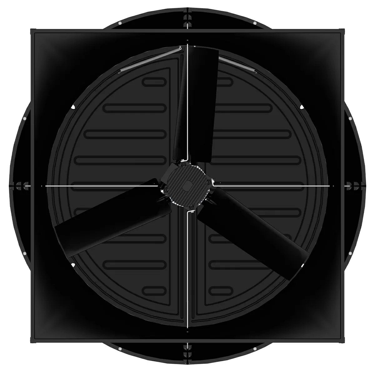 J&D Manufacturing Magnum Exhaust Fan - 58" - QC Supply -