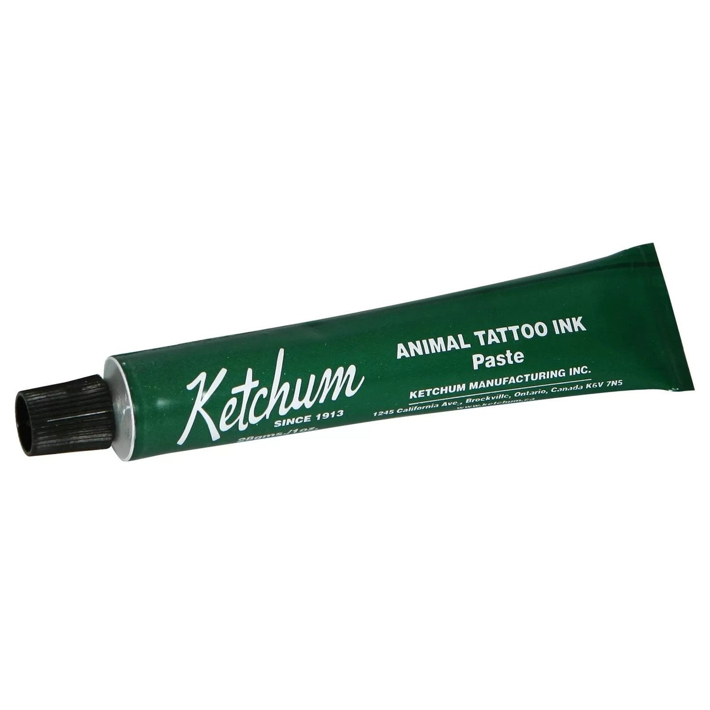 Ketchum Green Animal Tattoo Ink Paste - 1 oz. Tube - QC Supply -