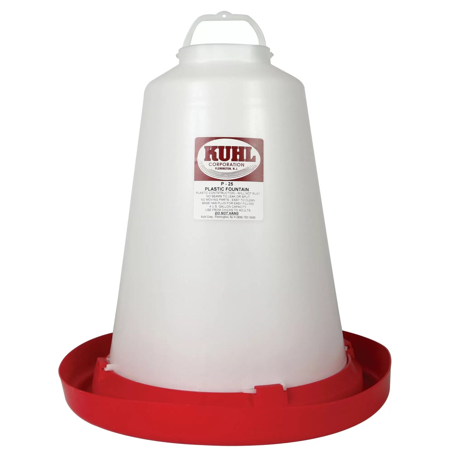 KUHL 4 Gallon Fountain - Complete - Set of 2 - QC Supply -