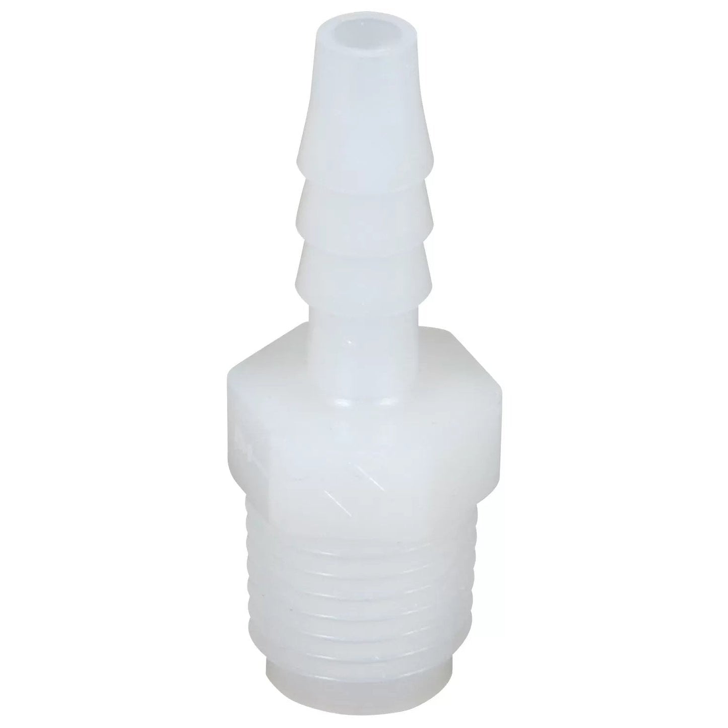 Male Thread x Hose Barb - Nylon Fitting (1/4" MPT x 1/4" HB) - QC Supply -