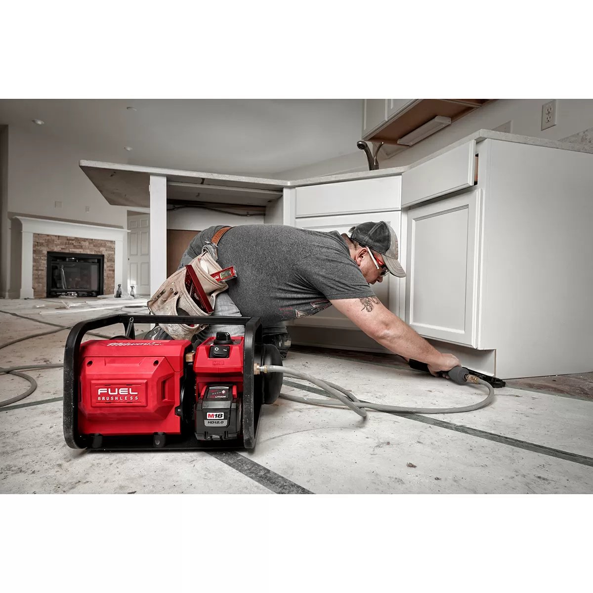 Milwaukee® Tool M18 FUEL™ Compact Quiet Compressor - 2 Gallon - QC Supply -