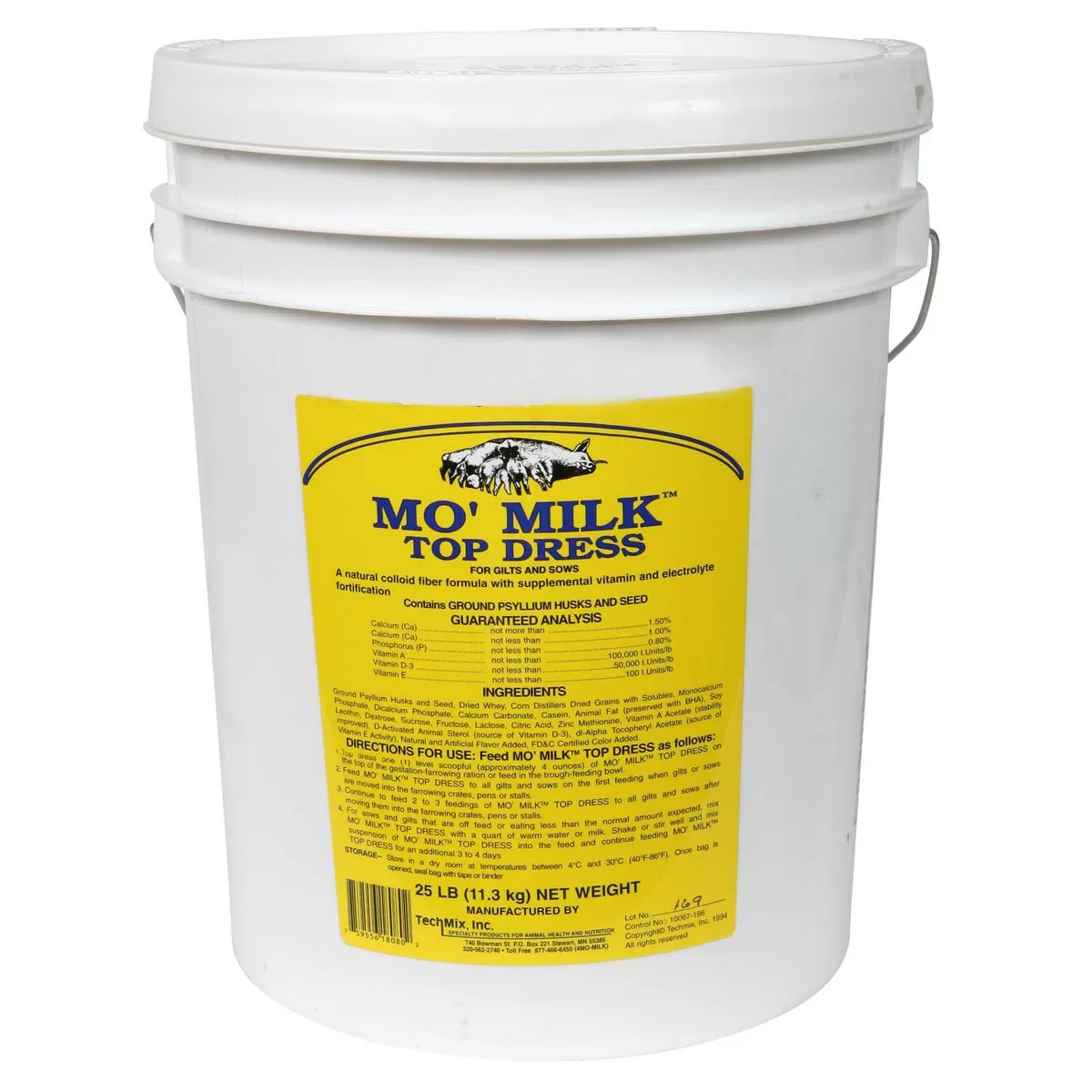 Mo' Milk™ Top Dress (TechMix) - 25 lbs. - QC Supply -