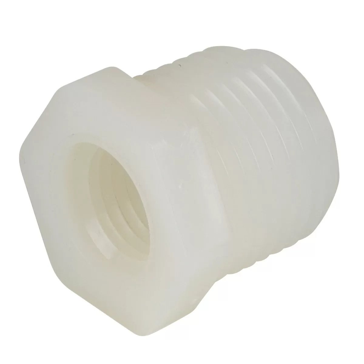 Nylon Reducer Bushing - 1/2" x 1/4" - QC Supply -