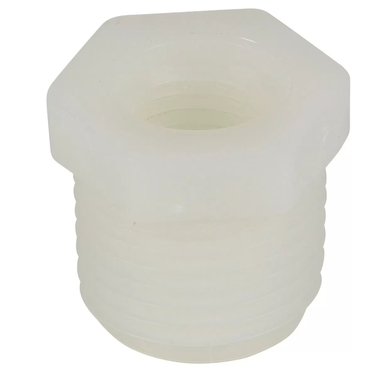 Nylon Reducer Bushing - 1/2" x 1/4" - QC Supply -