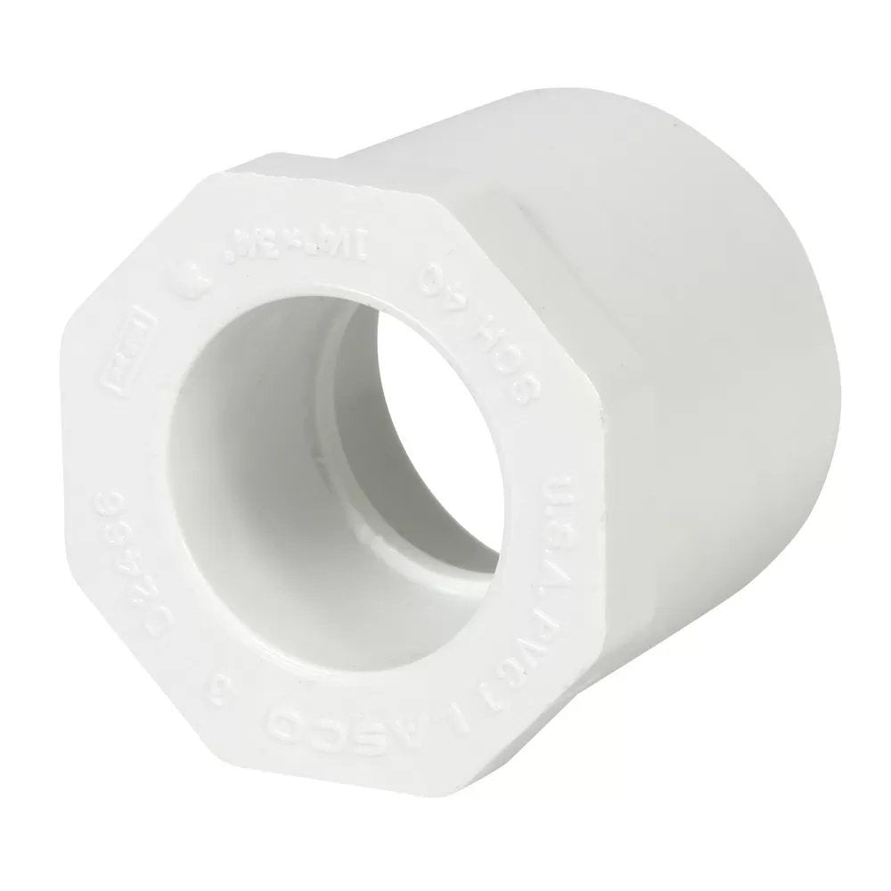 PVC Reducer Bushing (Spigot x Slip - QC Supply -