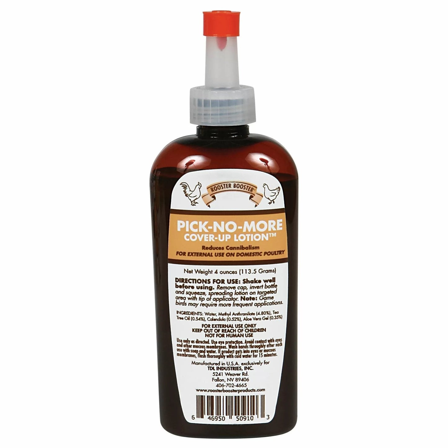 Rooster Booster® Pick - No - More Cover - Up Lotion™ - QC Supply -