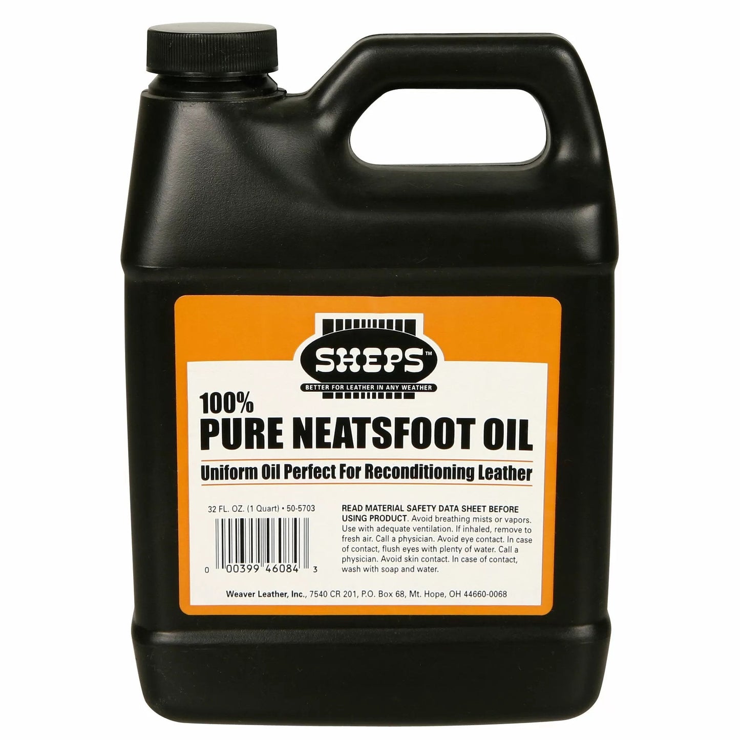 Sheps® 100% Pure Neatsfoot Oil (Quart) - QC Supply -