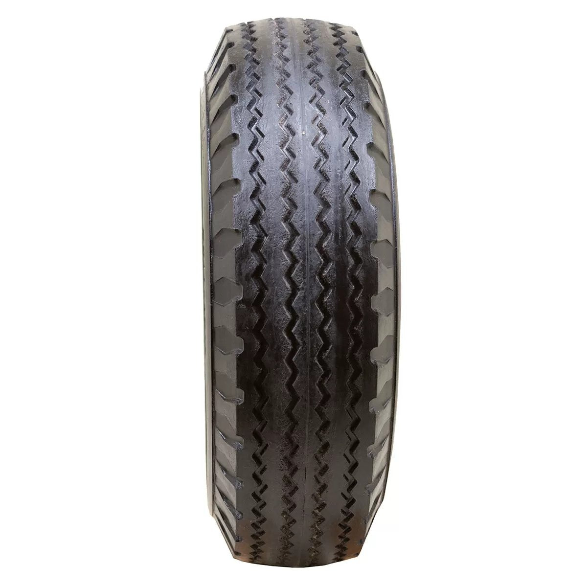 Solid Core Flat Free Tire - 4.10/3.50 - 6" - QC Supply -