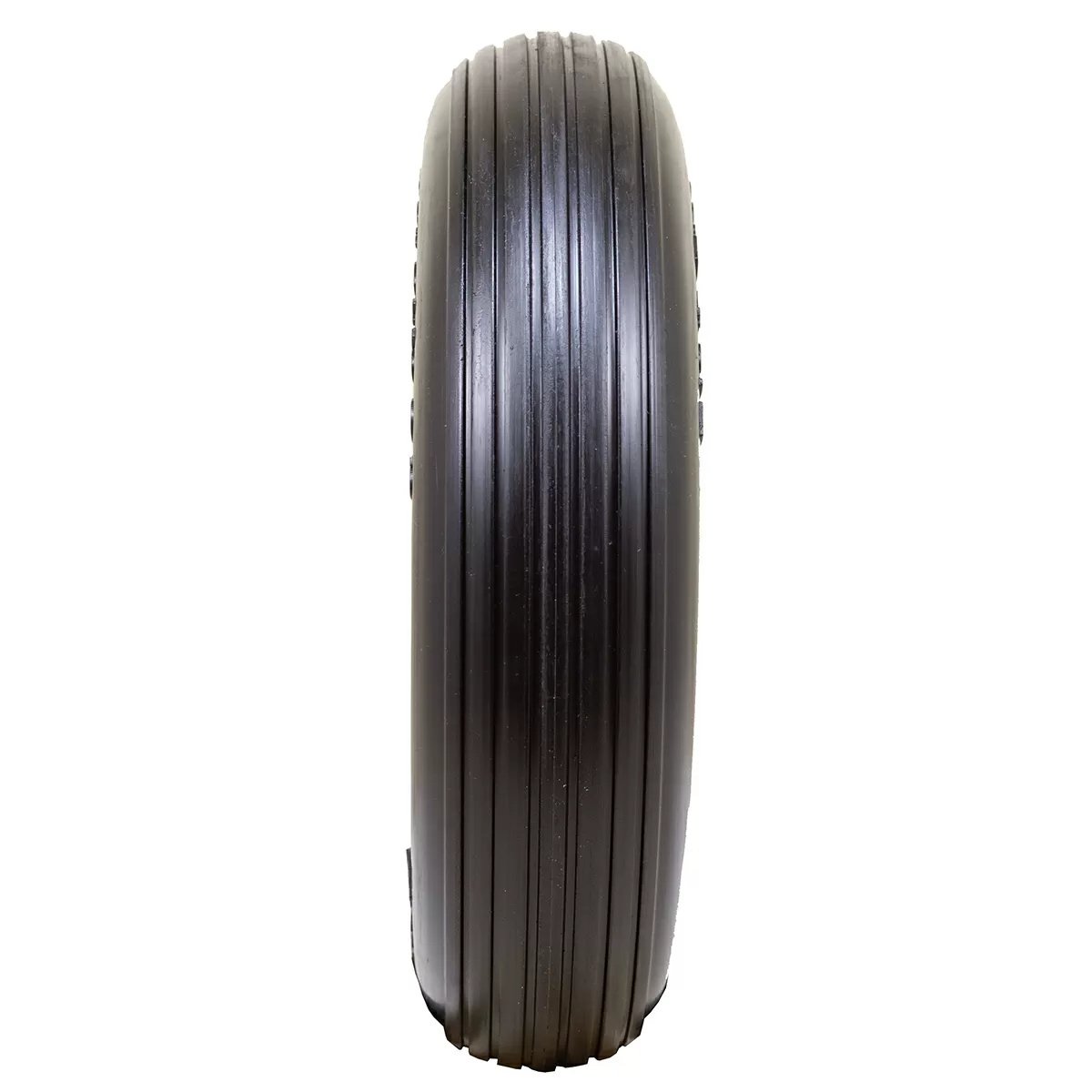 Solid Core Flat Free Tire - 4.80/4.00 - 8" - QC Supply -