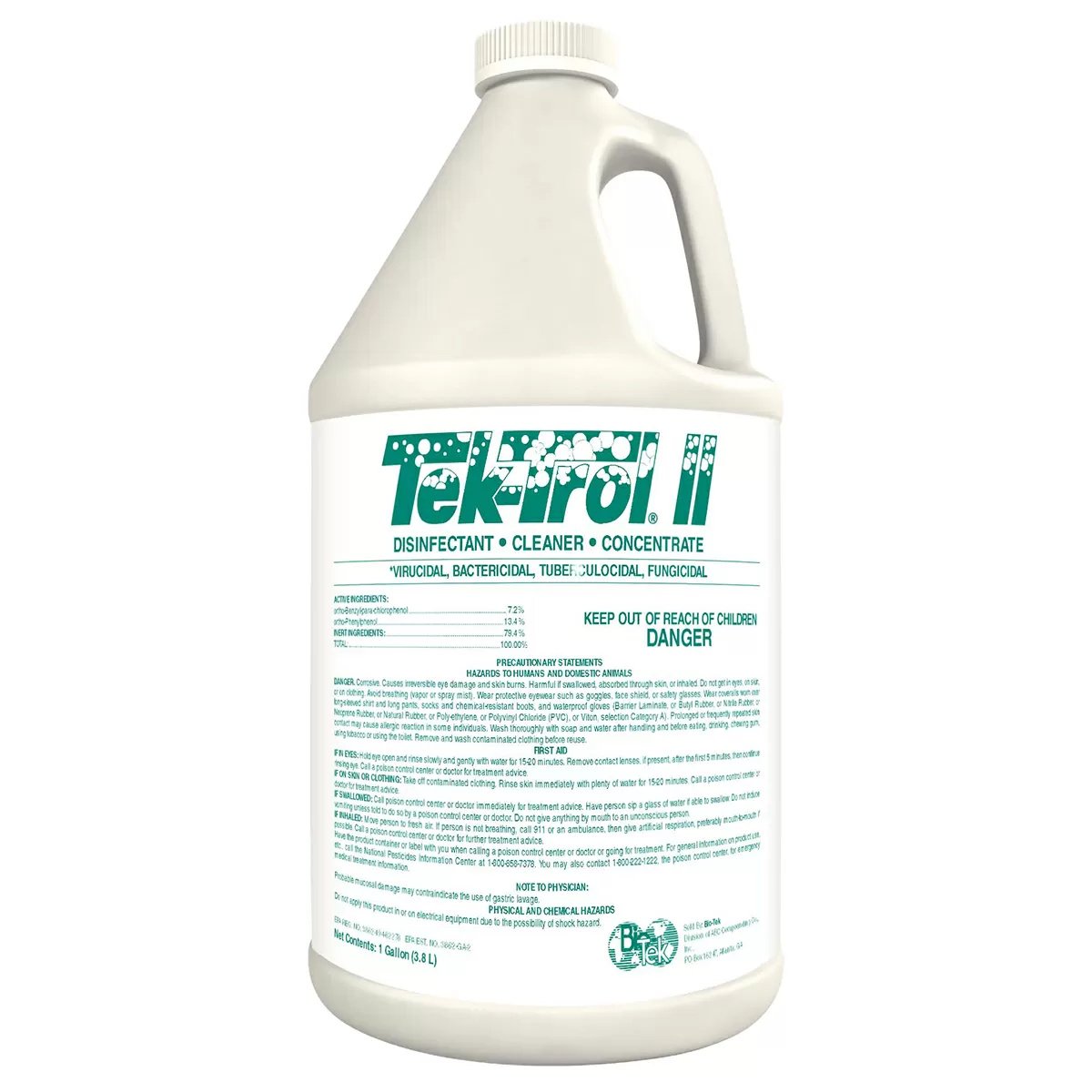 Tek - Trol® II Disinfectant - 1 Gallon - QC Supply -