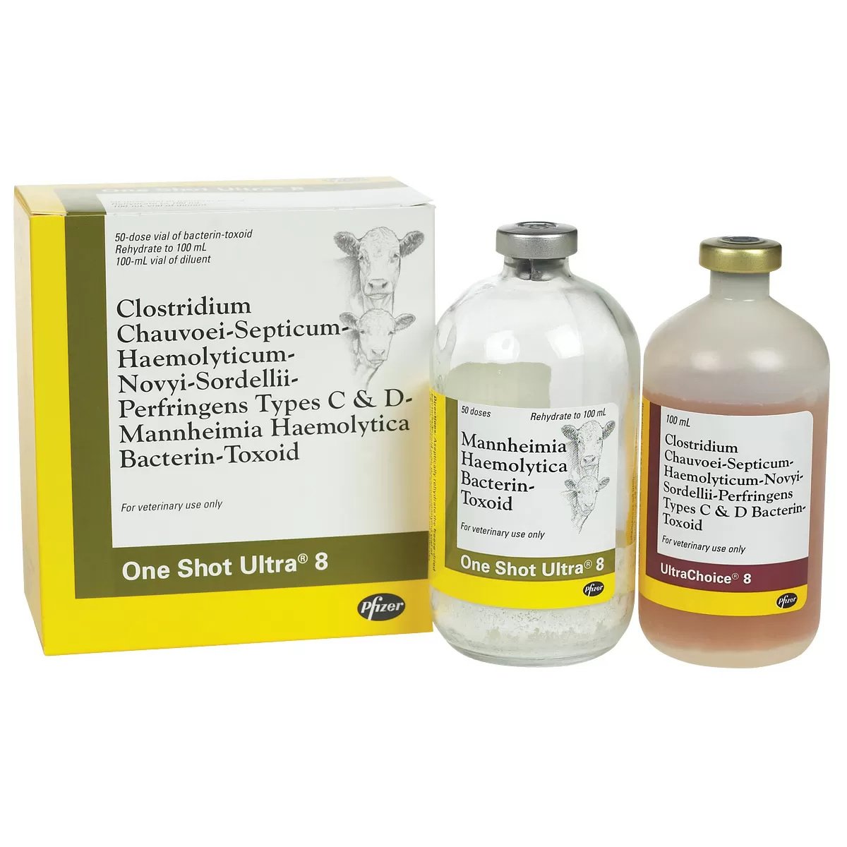 Zoetis One Shot Ultra® 8 - 50 Dose - QC Supply -
