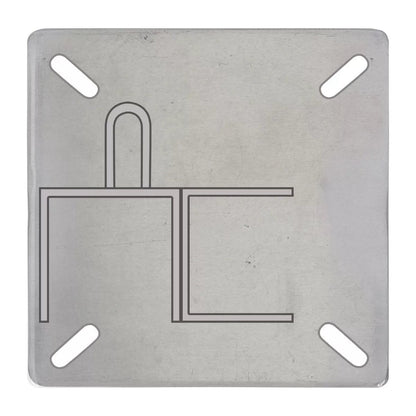 2" x 32" Stainless Steel Post - QC Supply - 