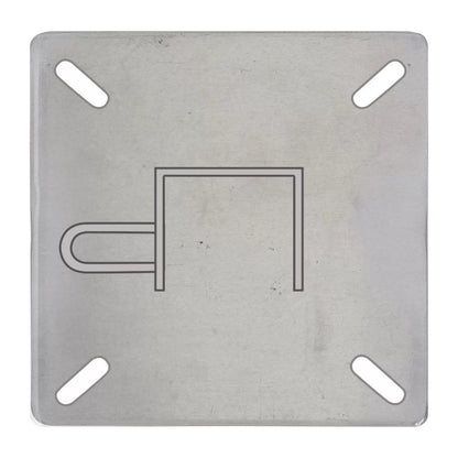 2" x 32" Stainless Steel Post - QC Supply - 