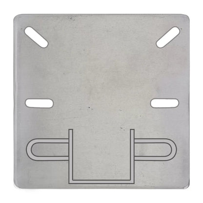 2" x 32" Stainless Steel Post - QC Supply - 