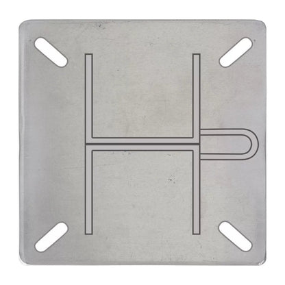 2" x 32" Stainless Steel Post - QC Supply - 