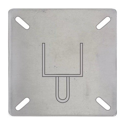 2" x 32" Stainless Steel Post - QC Supply - 