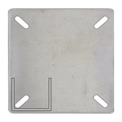 2" x 32" Stainless Steel Post - QC Supply - 