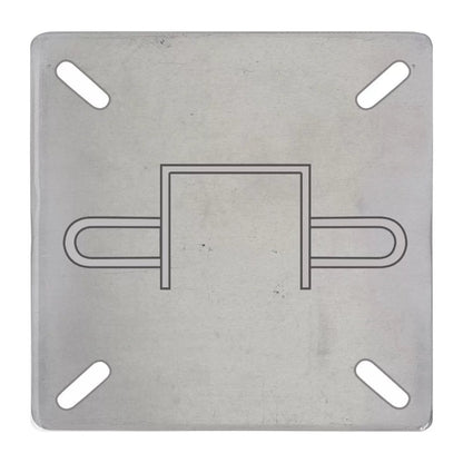 2" x 38" Stainless Steel Post - QC Supply - 