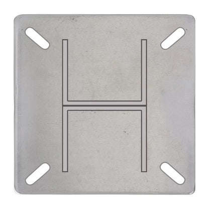 2" x 38" Stainless Steel Post - QC Supply - 