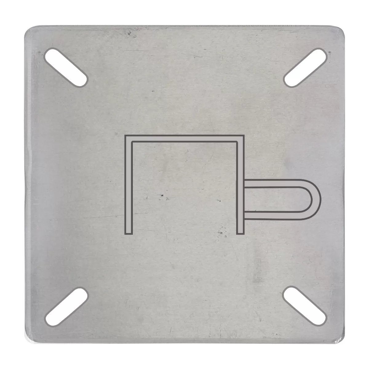 2" x 38" Stainless Steel Post - QC Supply - 