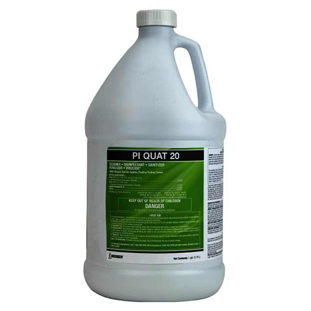 PI Quat 20 Disinfectant  1 Gallon