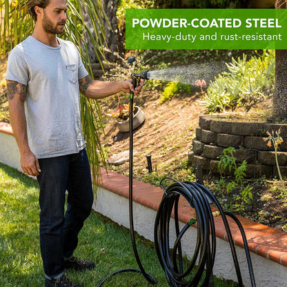 Yard Butler Hose Hanger - With Faucet