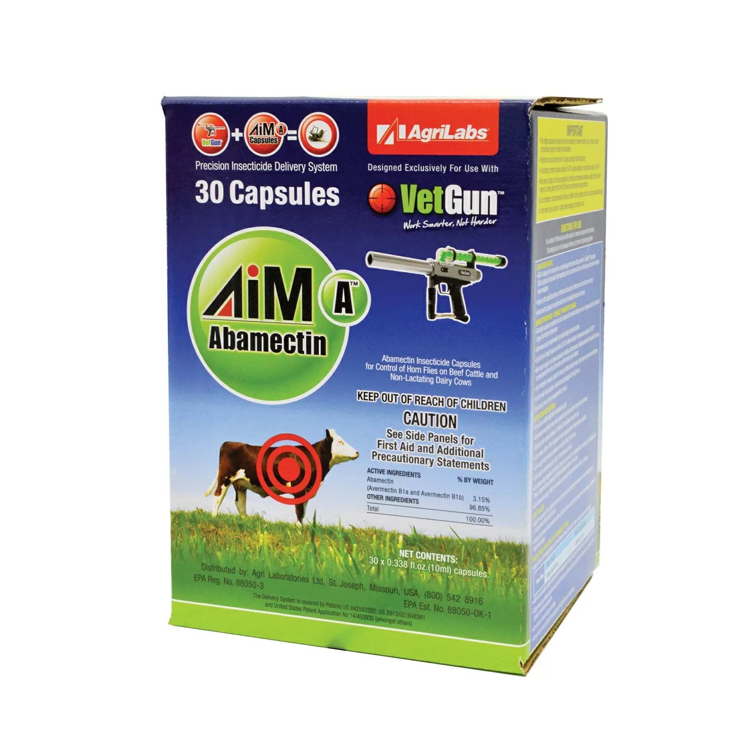 AiM - A VetCaps™ For VetGun™ System - 30 Count - QC Supply - 