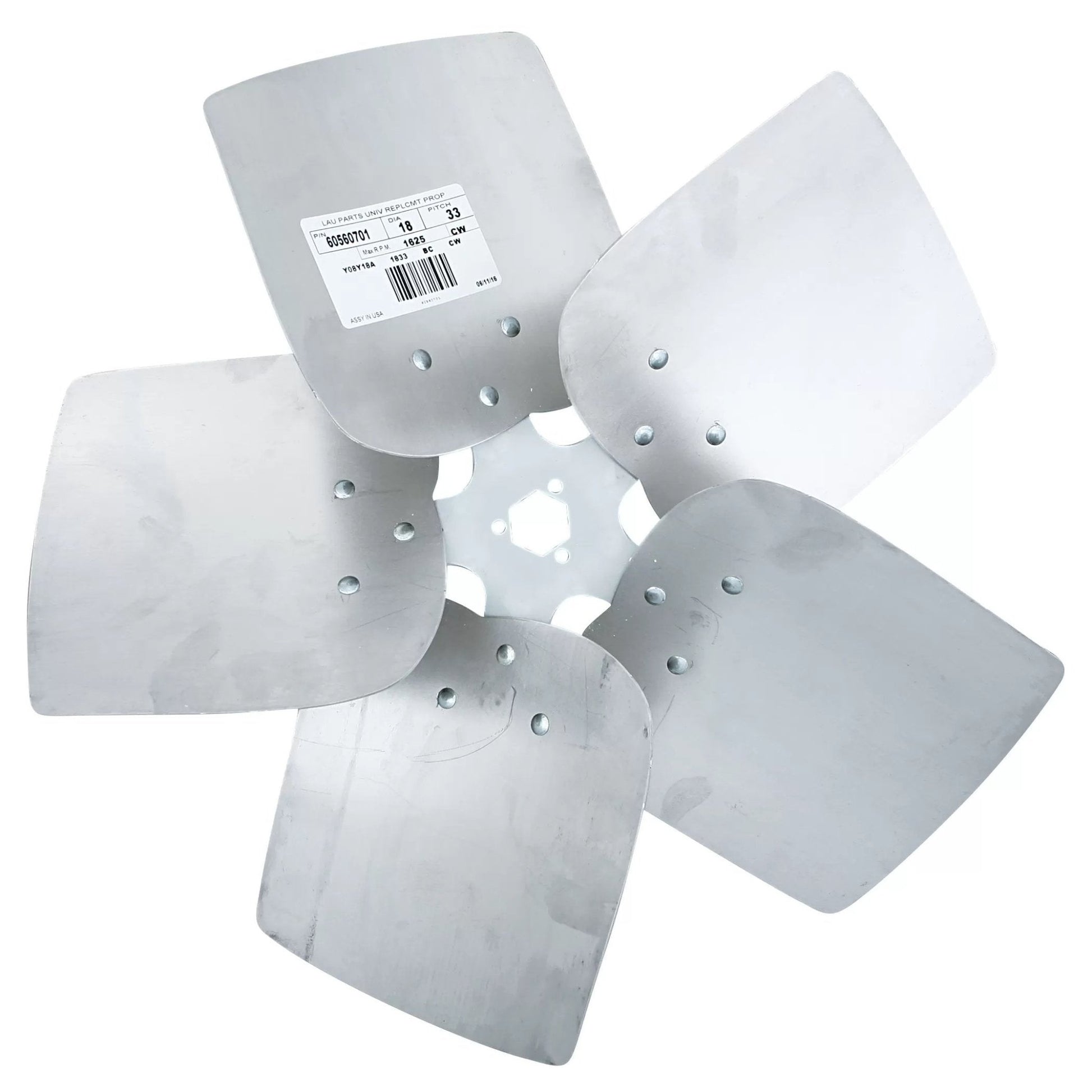 Aluminum Fan Blades - QC Supply - 
