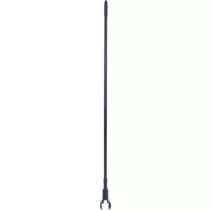 Carlisle 60" Vinyl - Coated Metal Black Mop Handle - QC Supply - 