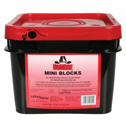 Hombre® Rodenticide MiniBlocks or Place Packs - QC Supply - 