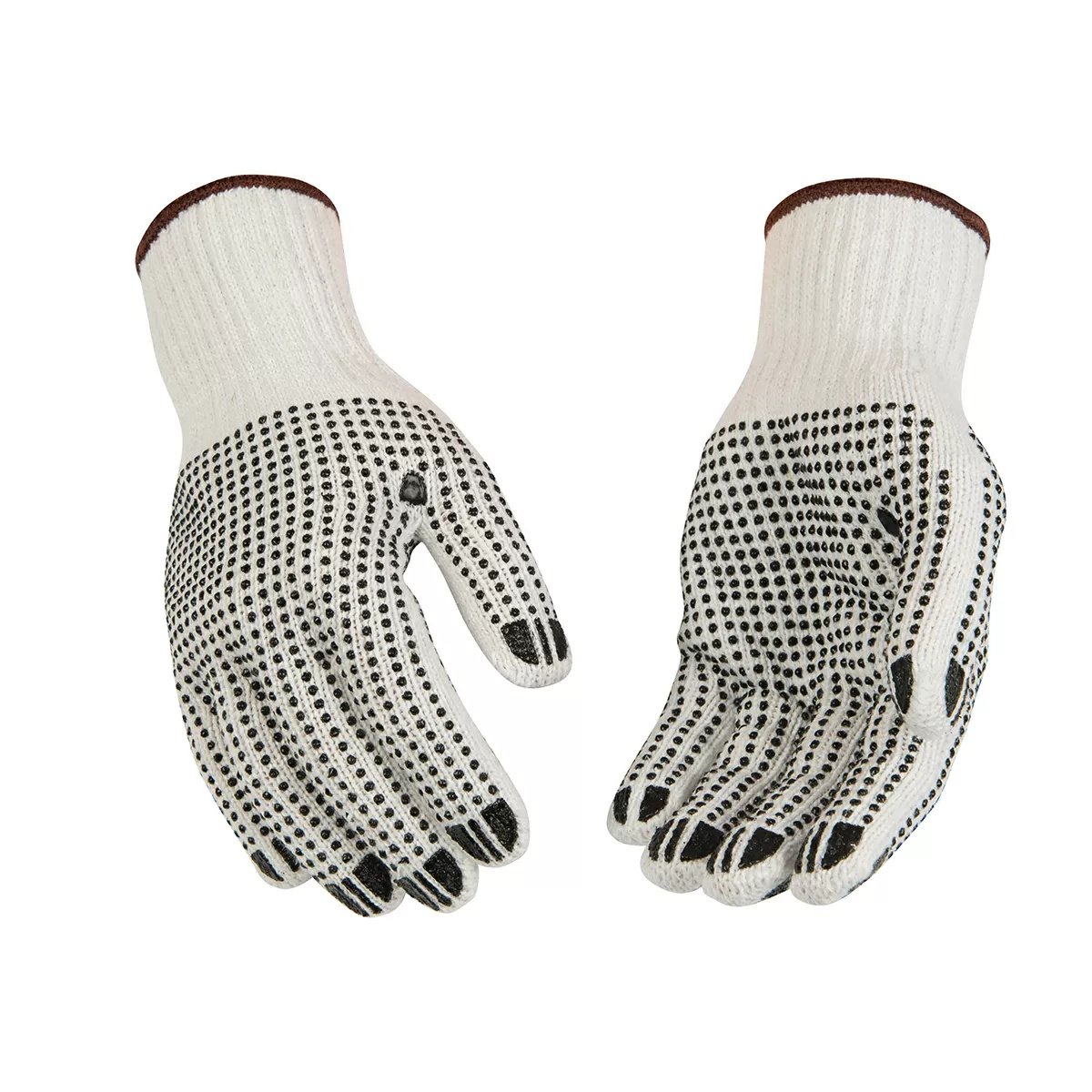 Kinco® String Knit Gloves w/PVC Dots - QC Supply - 