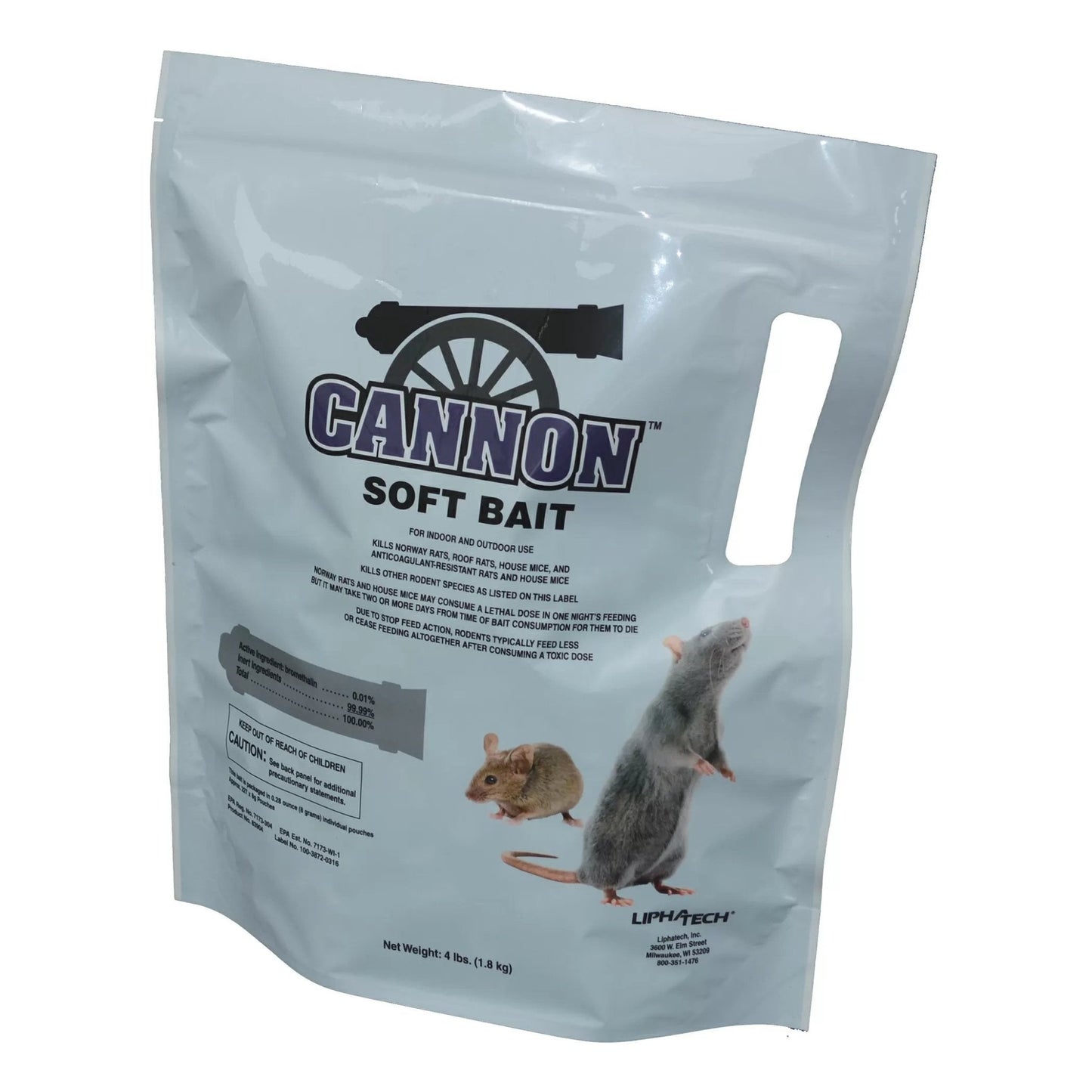 LiphaTech® Cannon™ Soft Bait - 4 lbs - QC Supply - 