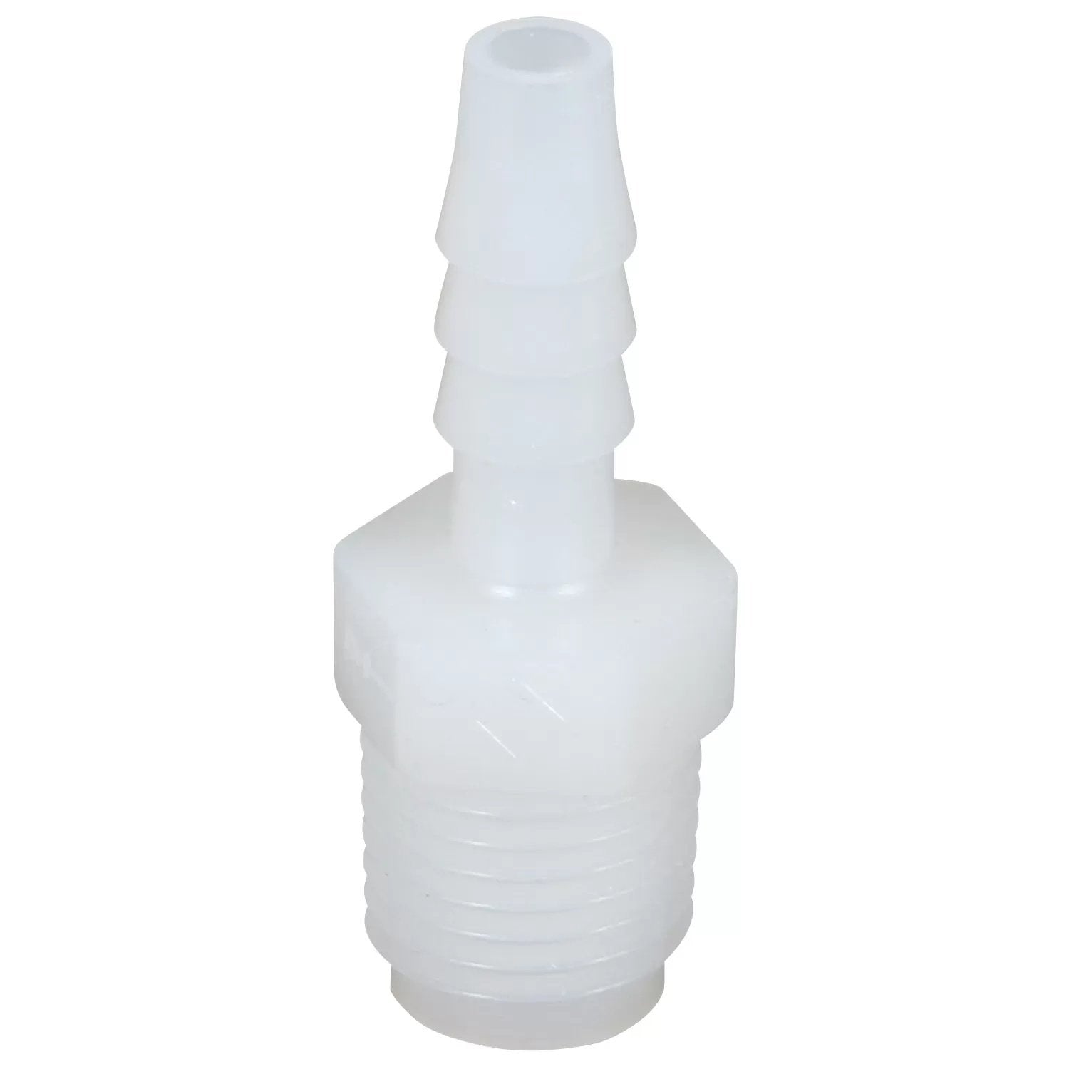 Male Thread x Hose Barb - Nylon Fitting (1/4" MPT x 1/4" HB) - QC Supply - 