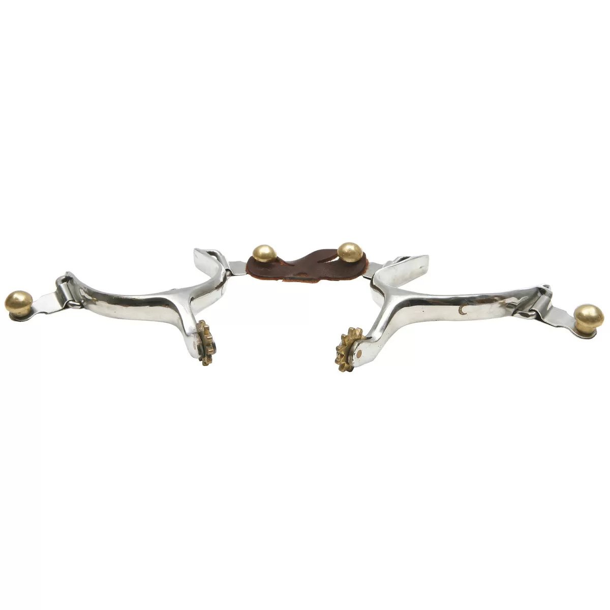 Men's Roping Spur with Plain Band - QC Supply - 