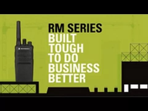 Motorola RMU2080 RM Series UHF Two - Way Radio - QC Supply - 