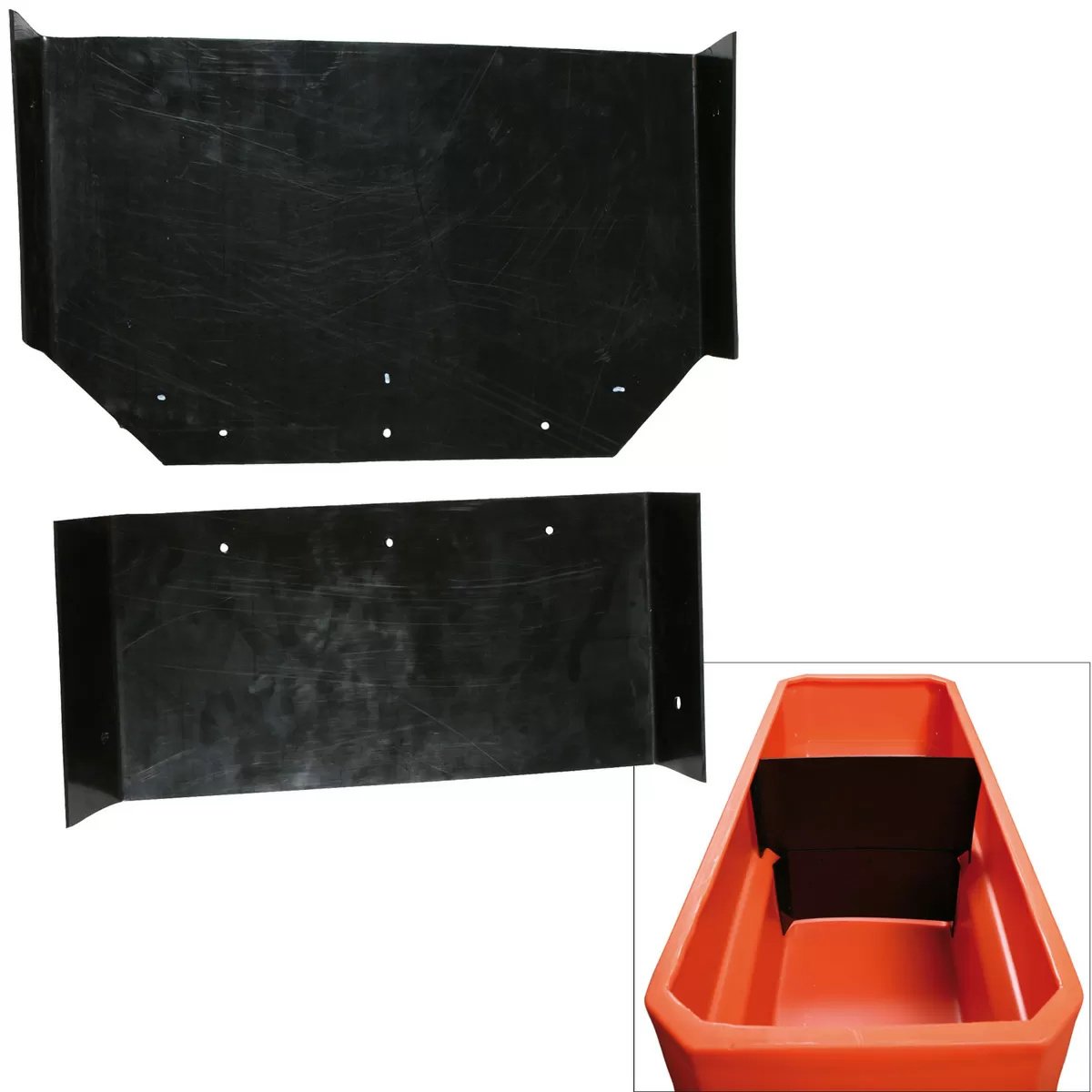 Poly Feed/Pig Moving Cart Divider - QC Supply - 