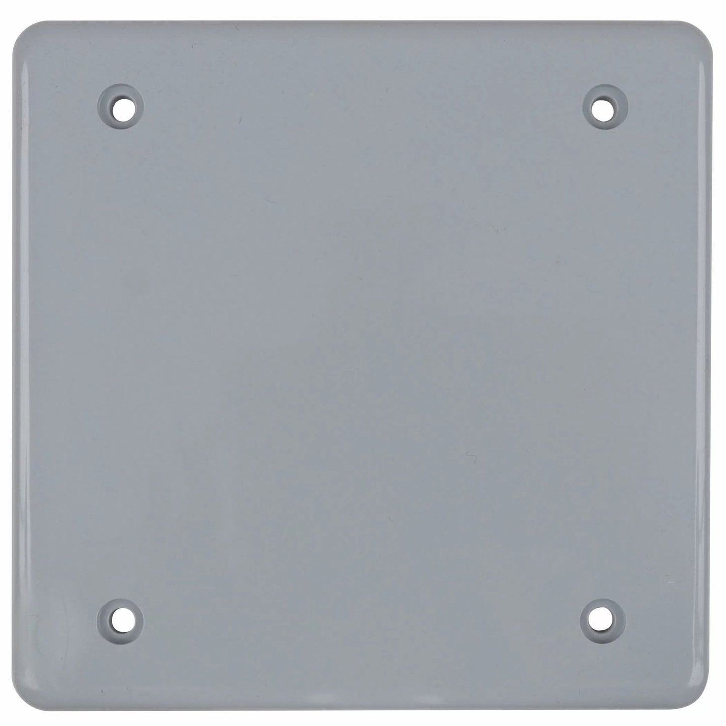 PVC Blank Gang Box Cover - QC Supply - 