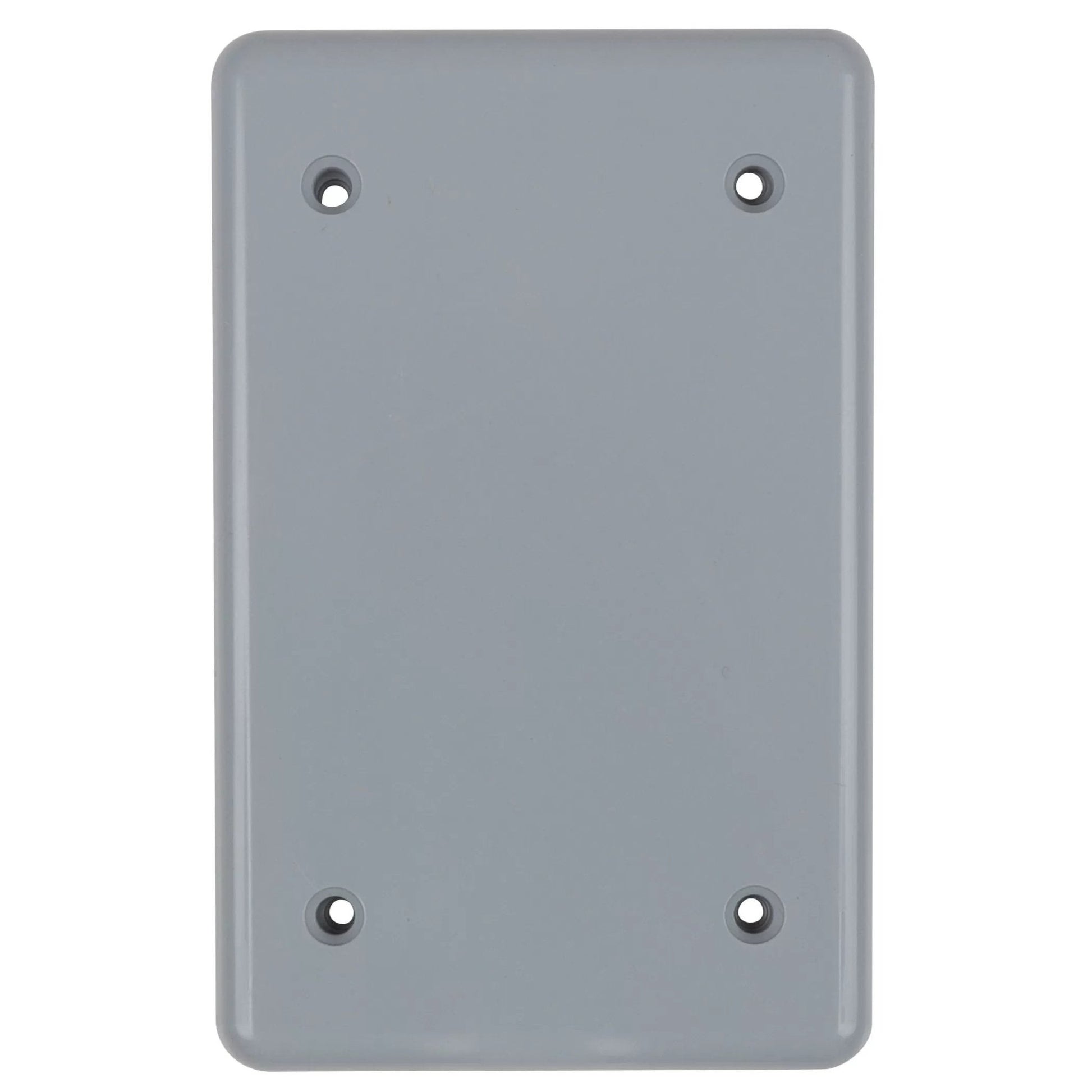 PVC Blank Gang Box Cover - QC Supply - 