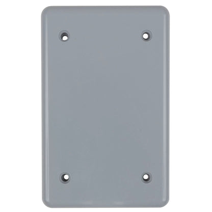 PVC Blank Gang Box Cover - QC Supply - 