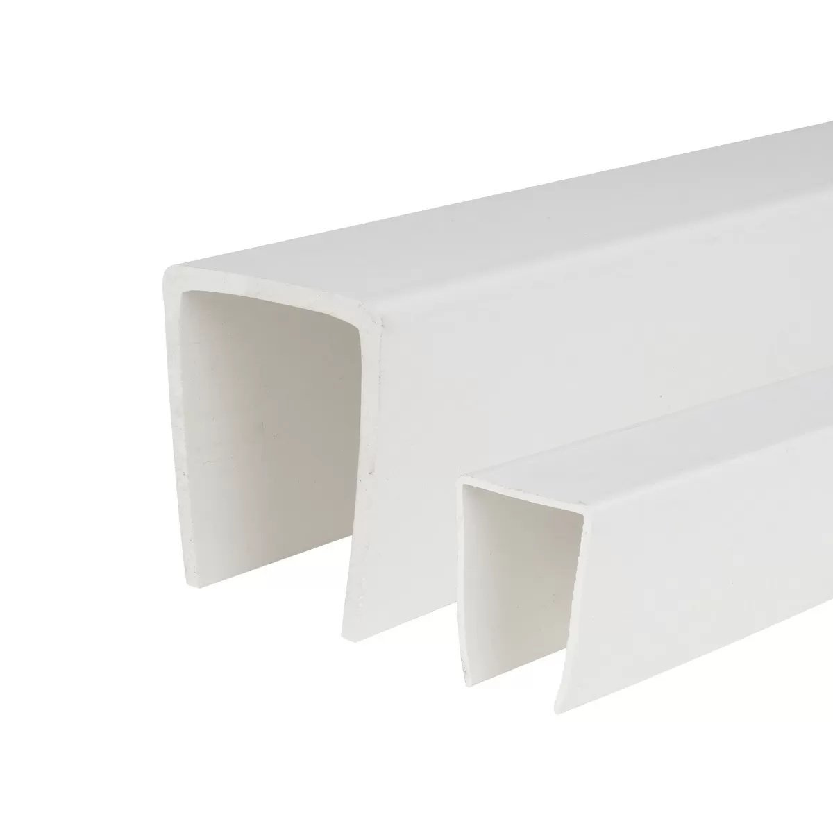 PVC U Channel 16' Length - QC Supply - 