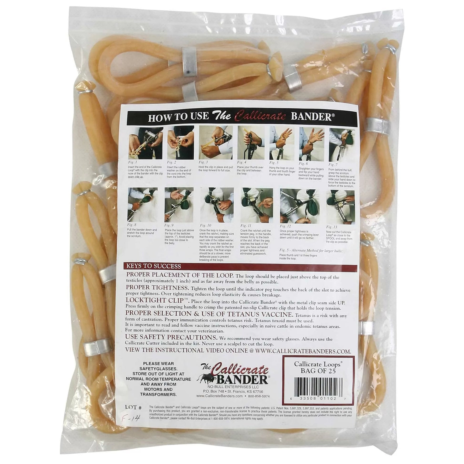 Replacement Bands for Callicrate Bander™ - QC Supply - 