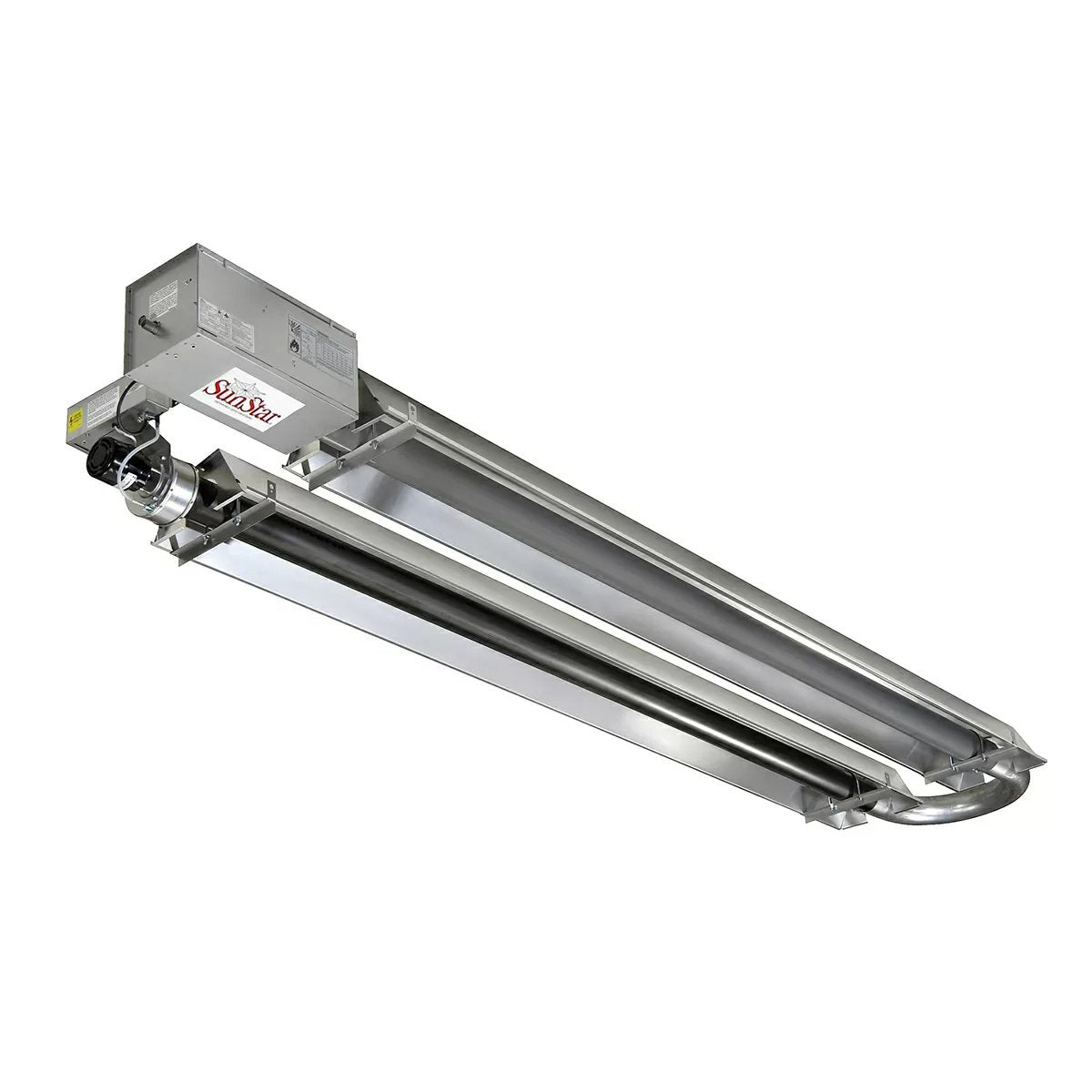 SunStar® Infrared Tube Heater - SIU Series - 175,000 BTU - 50' Tube - QC Supply - 